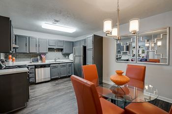 Separate dining room area